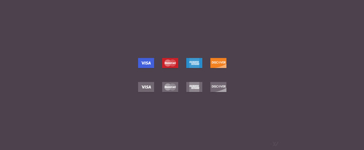 Credit Card Icons by Vilen