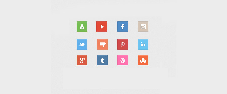 Social Media Icons by Alex Banaga
